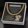 Anniversary Gift for Husband, DaBass Husband Necklace from Wife