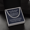 Apology Necklace Gift for Him, Apology Gift for Boyfriend, Sorry Gift For Boyfriend, Silver Men Adult Necklace