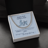 First Father's Day Gift Necklace, 1st Fathers Day Gift from Wife and Baby, Gift For Father, Dad Gift Ideas