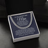 Cuban Link Chain Necklace, My Man Find You Sooner Cuban Link Chain Necklace Gift For Him