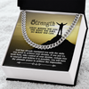 Gifts For Men, Silver Adult Chain Necklace, Birthday Gifts For Friend, Encourage Message Card