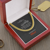 Motorcycle Biker Jewelry Gift, Cuban Link Chain Necklace For Man, Necklace For Man