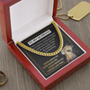 Anniversary Gift for Husband, DaBass Husband Necklace from Wife