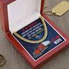 Anniversary gifts For Truck Lover Jewelry To My Husand Trucker Driver Necklace For Husband truck driver gift for him