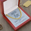 First Father's Day Gift Necklace, 1st Fathers Day Gift from Wife and Baby, Gift For Father, Dad Gift Ideas