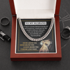 Anniversary Gift for Husband, DaBass Husband Necklace from Wife