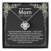 Step Mom Necklace, Step Mom Gift, For New Mom Mothers Day Birthday Thanksgiving Thank You Present