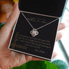 To My Amazing Mother In Law Love Knot Necklace Gift Necklace for Women
