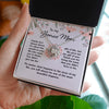 To My Bonus Mom Necklace, Bonus Mom Jewelry, Gift for Stepmom, Foster Mom - Featuring Necklace With Meaningful Message Card, Gift for Birthday, Mother's Day
