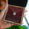 To My Boyfriend's Mom Necklace, Mother in Law Jewelry Gift for Birthday & Mother's Day, Message Card to Boyfriend Mother