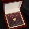 To My Boyfriend's Mom Necklace, Mother in Law Jewelry Gift for Birthday & Mother's Day, Message Card to Boyfriend Mother
