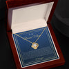Bonus Mom Necklace, Step Mom Gift for Christmas, Birthday & Mother's Day, Message Card from Daughter or Son to Stepmom