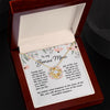 To My Bonus Mom Necklace, Bonus Mom Jewelry, Gift for Stepmom, Foster Mom - Featuring Necklace With Meaningful Message Card, Gift for Birthday, Mother's Day