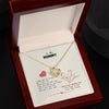 To My Mommy Necklace, First Time Mom Message Card With Pendant Necklace, First Mother's Day Mom Jewelry, Baby Bump Mum To Be Present Gift, Newborn Mummy