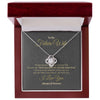 Fiance Gift For Her, Fiance Birthday Gift For Her, Gift to Fiance on Engagement, Future Wife Necklace, Future Wife Gift