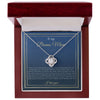 Bonus Mom Necklace, Step Mom Gift for Christmas, Birthday & Mother's Day, Message Card from Daughter or Son to Stepmom