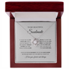 To My Beautiful Soulmate Necklace, Gift for Birthday, Valentine Gift, Birthday Gift, Meaningfull Gift for Girlfriend
