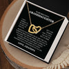 To My Beautiful Granddaughter Necklace, Granddaughter Gift from Grandpa, Grandma, Birthday Graduation Gift, Christmas Gift for Her