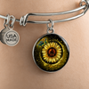 Sunflowers Turtle You Are My Sunshine Bracelet HG