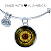 Sunflowers Turtle You Are My Sunshine Bracelet HG