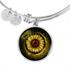 Sunflowers Turtle You Are My Sunshine Bracelet HG