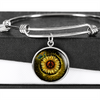 Sunflowers Turtle You Are My Sunshine Bracelet HG