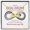 dog mom neck lace