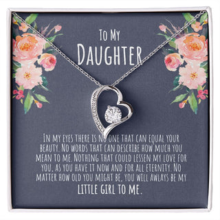 Gift For Daughter From Dad, Moon and Back Necklace, Sterling Silver, Father Daughter Jewelry, Gifts For Daughter