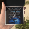to my wife