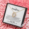Gift For Daughter from Dad, Daughter Father Necklace, Daughter Gift from Dad, To My Daughter, Daughters Birthday, Unique, Grown Up Daughter