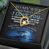 to my wife