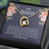 Gift For Daughter From Dad, Moon and Back Necklace, Sterling Silver, Father Daughter Jewelry, Gifts For Daughter