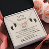 To my Mommy From the tummy necklace