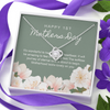 Happy 1st Mother's Day Necklace, New Mom Necklace, First Time Mom Gift, Love Knot, Expecting Mom, Meaningful Gift