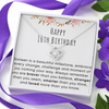6 Year Old Girl Sweet Sixteen birthday Birth Flower necklace