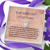 To My Boyfriend's Mom Gift ,Mother in Law Jewelry Necklace for Christmas,Birthday & Mother's Day,Message Card to Boyfriend Mother
