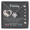 To Be Mummy Necklace, Baby Bump Mom To Be Present Gift Necklace for Women, Adults Size