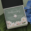 Happy 1st Mother's Day Necklace, New Mom Necklace, First Time Mom Gift, Love Knot, Expecting Mom, Meaningful Gift