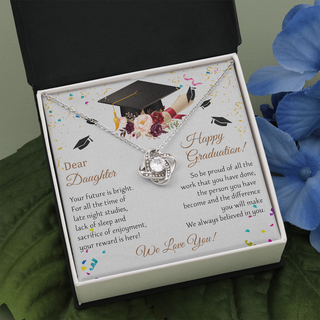 The Love Knot Necklace Gift for Graduation