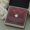Bonus Mom Necklace from Daughter or Son, Step Mom Gift for Mother's Day Birthday or Christmas , Message Card to Stepmom & Second Mum