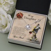 HG Birthday Gift For Daughter From Firefighter Dad Firefighter Daughter Gift Gift For Daughter Firefighter Family Bride Gift From Dad Necklaces Final