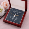Groom to Mother Gift, Son to Mother on Wedding Day Necklace, Mother of the Groom Gift from Son, Mom Wedding Gift from Son, Son to Mom Gift