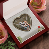Two hearts embellished