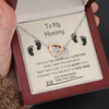 To my Mommy From the tummy necklace