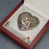 Two hearts embellished