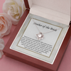 Mother of the Bride Gift from Groom Love Knot Necklace