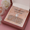 To My Boyfriend's Mom Gift ,Mother in Law Jewelry Necklace for Christmas,Birthday & Mother's Day,Message Card to Boyfriend Mother