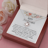 29th Birthday Jewelry 29 Years Old Gift Birth Flower Birthstone Gift Birth Month Mother's Day Necklace For Mom