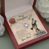 HG Birthday Gift For Daughter From Firefighter Dad Firefighter Daughter Gift Gift For Daughter Firefighter Family Bride Gift From Dad Necklaces Final