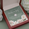 Happy 1st Mother's Day Necklace, New Mom Necklace, First Time Mom Gift, Love Knot, Expecting Mom, Meaningful Gift